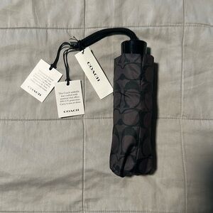Coach Umbrella-NWT- Black